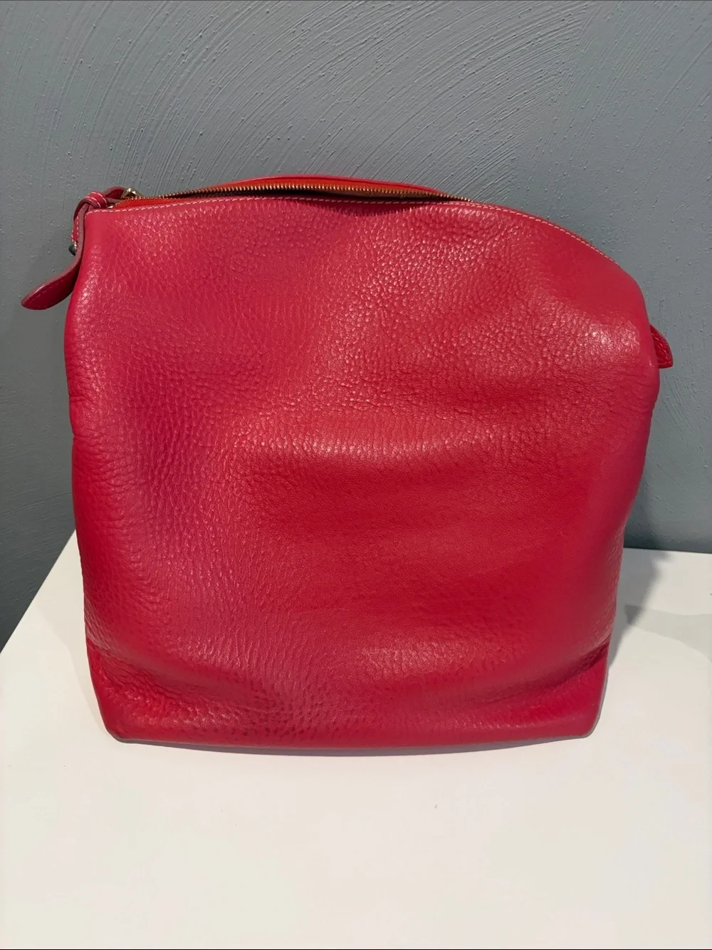 Dooney & Bourke Dillen dark pink/Red Pebble Leather Hobo bag